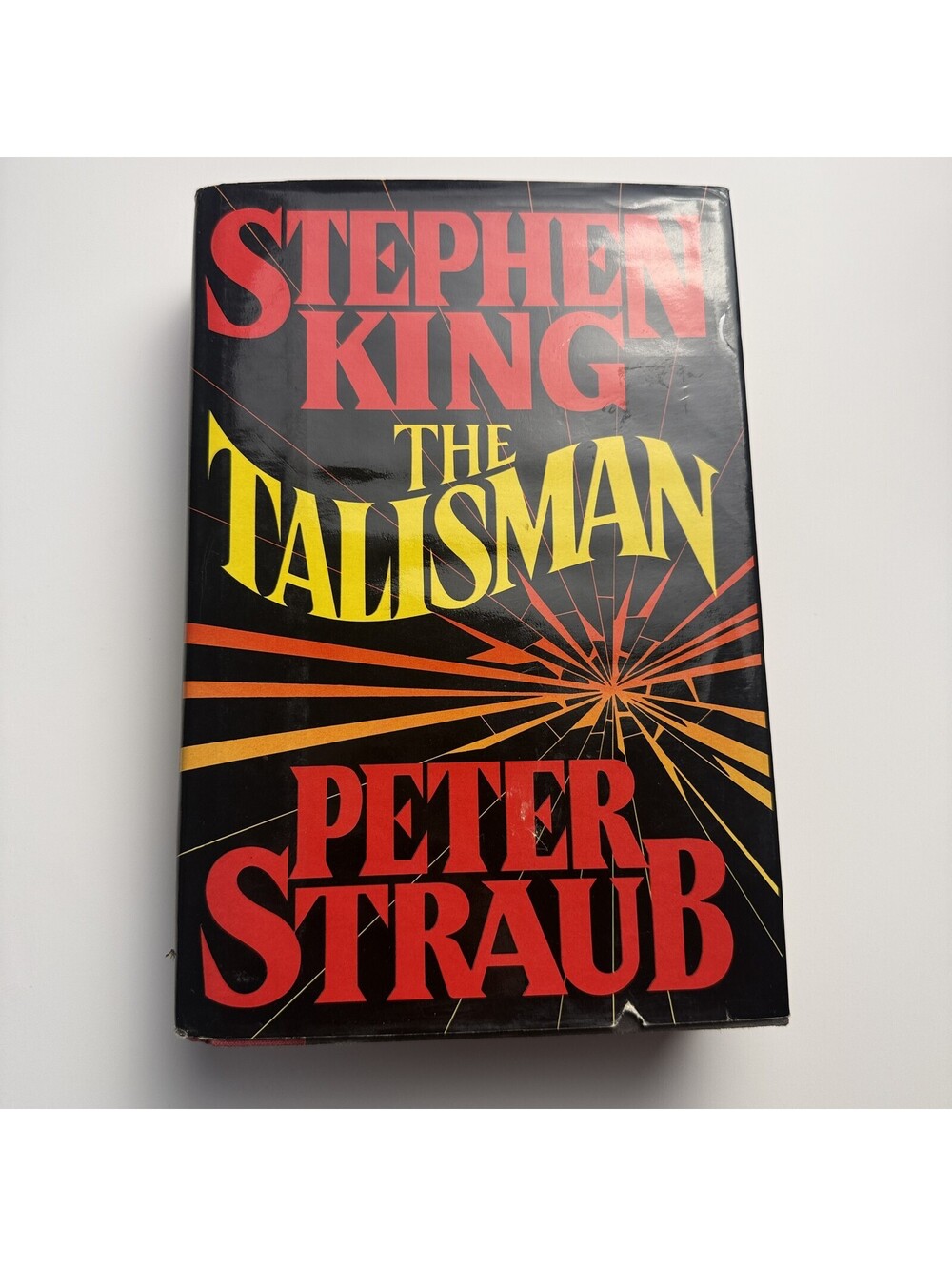 The Talisman King Straub 1984 1st Edition HC Dark Fantasy Novel Horror